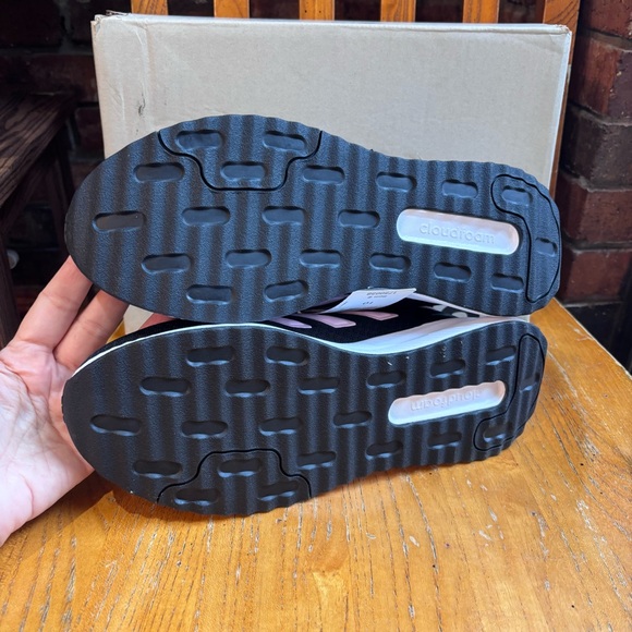 Adidas womens X_PLRPATH cloudfoam running athletic sneakers black/pink 10 - Picture 6 of 6